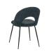 SILLA AZUL TEJIDO-METAL CONTRACT 49 X 60 X 81 CM