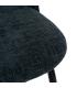 SILLA AZUL TEJIDO-METAL CONTRACT 49 X 60 X 81 CM