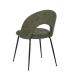SILLA VERDE TEJIDO-METAL CONTRACT 49 X 60 X 81 CM