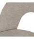SILLA GRIS TEJIDO-METAL CONTRACT 49 X 60 X 81 CM