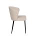 SILLA BLANCO TEJIDO-METAL CONTRACT 52,50 X 55 X 80 CM