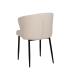 SILLA BLANCO TEJIDO-METAL CONTRACT 52,50 X 55 X 80 CM
