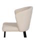 SILLA BLANCO TEJIDO-METAL CONTRACT 52,50 X 55 X 80 CM