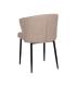 SILLA BEIGE TEJIDO-METAL CONTRACT 52,50 X 55 X 80 CM