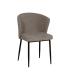 SILLA TAUPE TEJIDO-METAL CONTRACT 52,50 X 55 X 80 CM