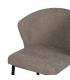 SILLA TAUPE TEJIDO-METAL CONTRACT 52,50 X 55 X 80 CM