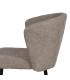 SILLA TAUPE TEJIDO-METAL CONTRACT 52,50 X 55 X 80 CM