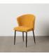 SILLA AMARILLO TEJIDO-METAL CONTRACT 52,50 X 55 X 80 CM