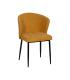 SILLA AMARILLO TEJIDO-METAL CONTRACT 52,50 X 55 X 80 CM