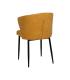 SILLA AMARILLO TEJIDO-METAL CONTRACT 52,50 X 55 X 80 CM