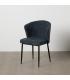 SILLA AZUL TEJIDO-METAL CONTRACT 52,50 X 55 X 80 CM