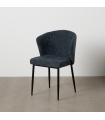 SILLA AZUL TEJIDO-METAL CONTRACT 52,50 X 55 X 80 CM