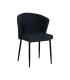 SILLA AZUL TEJIDO-METAL CONTRACT 52,50 X 55 X 80 CM