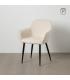 SILLA BLANCO TEJIDO-METAL CONTRACT 61 X 59,50 X 83 CM