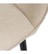 SILLA BLANCO TEJIDO-METAL CONTRACT 61 X 59,50 X 83 CM