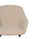 SILLA BEIGE TEJIDO-METAL CONTRACT 61 X 59,50 X 83 CM