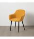 SILLA AMARILLO TEJIDO-METAL CONTRACT 61 X 59,50 X 83 CM