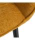 SILLA AMARILLO TEJIDO-METAL CONTRACT 61 X 59,50 X 83 CM