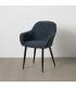SILLA AZUL TEJIDO-METAL CONTRACT 61 X 59,50 X 83 CM