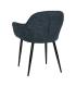 SILLA AZUL TEJIDO-METAL CONTRACT 61 X 59,50 X 83 CM