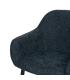 SILLA AZUL TEJIDO-METAL CONTRACT 61 X 59,50 X 83 CM