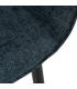 SILLA AZUL TEJIDO-METAL CONTRACT 61 X 59,50 X 83 CM