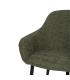 SILLA VERDE TEJIDO-METAL CONTRACT 61 X 59,50 X 83 CM