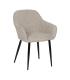 SILLA GRIS TEJIDO-METAL CONTRACT 61 X 59,50 X 83 CM
