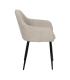 SILLA GRIS TEJIDO-METAL CONTRACT 61 X 59,50 X 83 CM