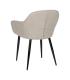 SILLA GRIS TEJIDO-METAL CONTRACT 61 X 59,50 X 83 CM