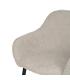 SILLA GRIS TEJIDO-METAL CONTRACT 61 X 59,50 X 83 CM