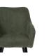 SILLA VERDE TEJIDO-METAL CONTRACT 57 X 43 X 83 CM
