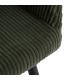 SILLA VERDE TEJIDO-METAL CONTRACT 57 X 43 X 83 CM