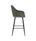 TABURETE VERDE TEJIDO-METAL CONTRACT 54 X 41,50 X 109 CM
