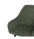 TABURETE VERDE TEJIDO-METAL CONTRACT 54 X 41,50 X 109 CM