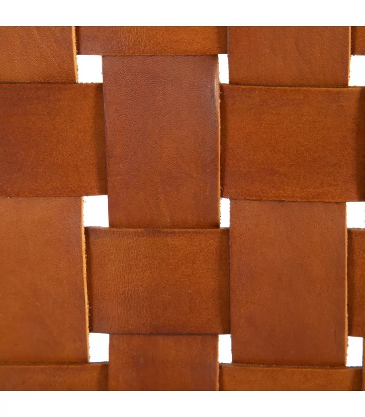 Wooden brown headbeker Teka / Skin 160 x 5 x 120 cm