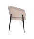 SILLA BEIGE TEJIDO-METAL CONTRACT 60 X 57 X 79 CM