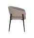 SILLA TAUPE TEJIDO-METAL CONTRACT 60 X 57 X 79 CM