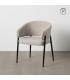 SILLA GRIS TEJIDO-METAL CONTRACT 60 X 57 X 79 CM