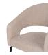 SILLA BEIGE TEJIDO-METAL CONTRACT 57 X 56 X 81 CM