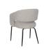 SILLA GRIS TEJIDO-METAL CONTRACT 57 X 56 X 81 CM