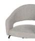 SILLA GRIS TEJIDO-METAL CONTRACT 57 X 56 X 81 CM