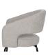 SILLA GRIS TEJIDO-METAL CONTRACT 57 X 56 X 81 CM