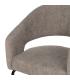 SILLA TAUPE TEJIDO-METAL CONTRACT 57 X 56 X 81 CM