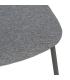 SILLA GRIS TEJIDO-METAL CONTRACT 49 X 47 X 76 CM