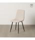 SILLA CREMA TEJIDO-METAL SALÓN 44 X 51 X 88 CM