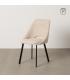 SILLA CREMA TEJIDO-METAL SALÓN 48 X 61 X 85 CM