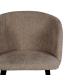 SILLA BEIGE TEJIDO-METAL SALÓN 53 X 53 X 77 CM