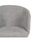 SILLA GRIS TEJIDO-METAL SALÓN 53 X 53 X 77 CM