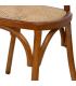 SILLA MIEL MADERA DE OLMO CONTRACT 44,50 X 41,50 X 89 CM